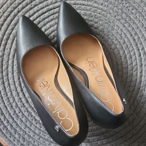 Calvin Klein Women's Black Flats